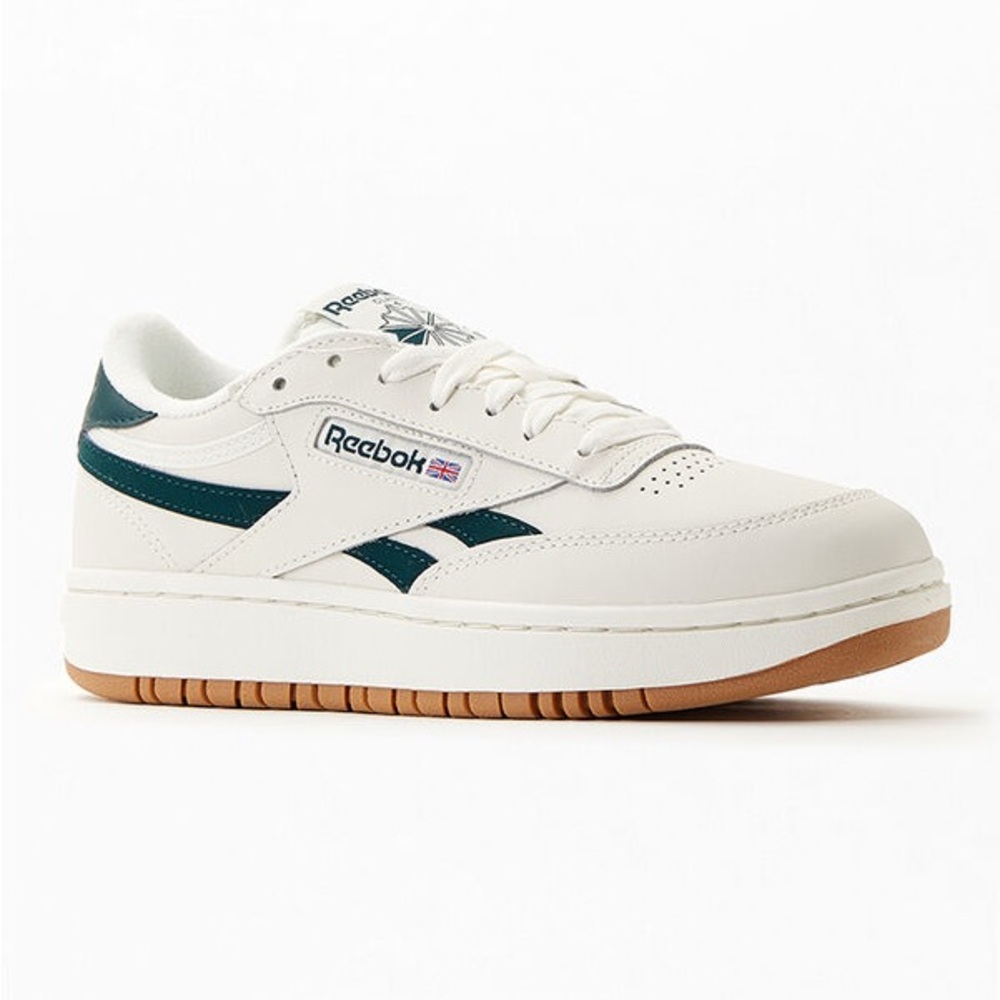 Reebok White and Green Women's Shoes